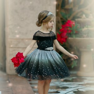 Baby girl black tulle skirt deals