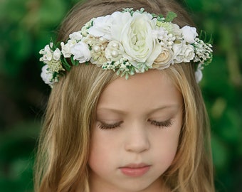 Spring  Flower Crown, Flower Tiara, Floral crown, Flower Halo, Bohemian flower crown, Bridal Crown, Flower girl Crown, Floral Hair Wreath