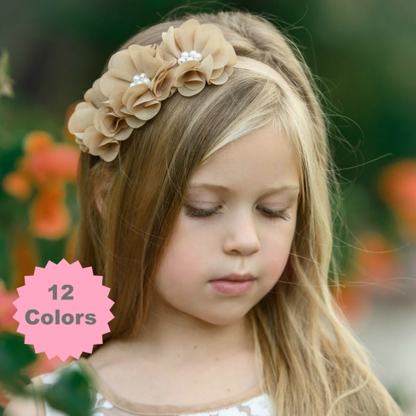 Baby Headbands,newborn headband,Baby Headband,Infant Headband, Baby Hair Bows, flower headband, Girls headband, Flower girl headband.