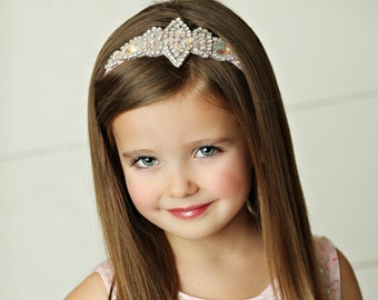 Bandeaux de bébé, bandeau de bébé, bandeau de mariée, bandeau de bébé fille Gatsby en strass, bandeau de baptême, bandeau de fille de fleur, bandeau de mariage
