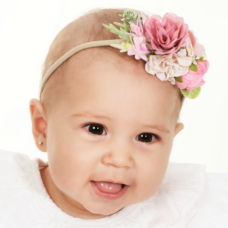 baby headband velvet bow newborn girl big hair bows red turban christmas infant toddler jersey gift cream patterened hairbands hairbows soft shower outfit headwrap box knotted knot band hairband hairwrap  ribbed christening white baptism flower pink