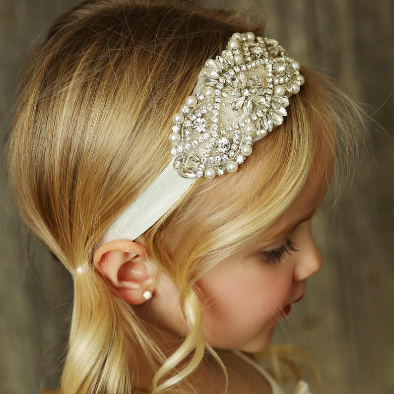 Baby Headbandnewborn Headbandbaby Headbands Baptism Etsy Australia