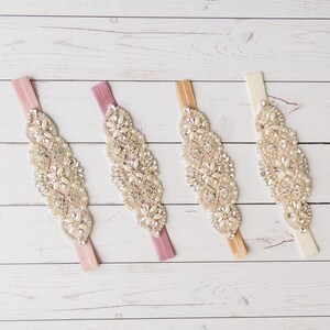 baby headband velvet bow newborn girl big hair bows red turban christmas infant toddler jersey gift cream patterened hairbands hairbows soft shower outfit headwrap box knotted knot band hairband hairwrap  ribbed christening white baptism flower pink