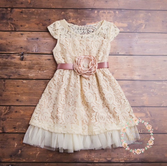 Rustic Flower Girl Dresses