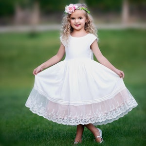 Lace Flower Girl Dress Baby Dress Flower Girl Dresses - Etsy