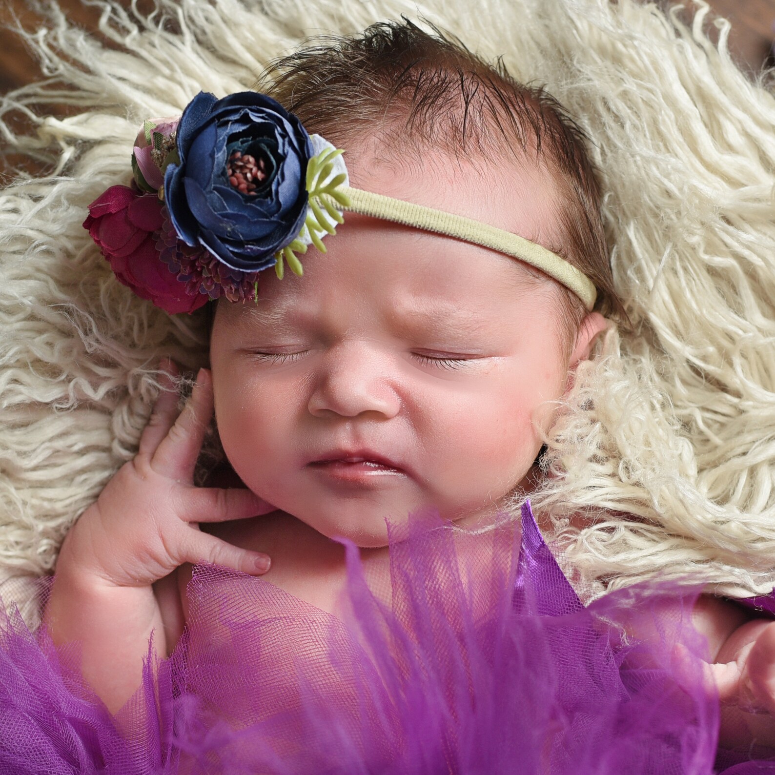 Baby Headbandsbaby Girl Headband Floral Nylon Headband Etsy