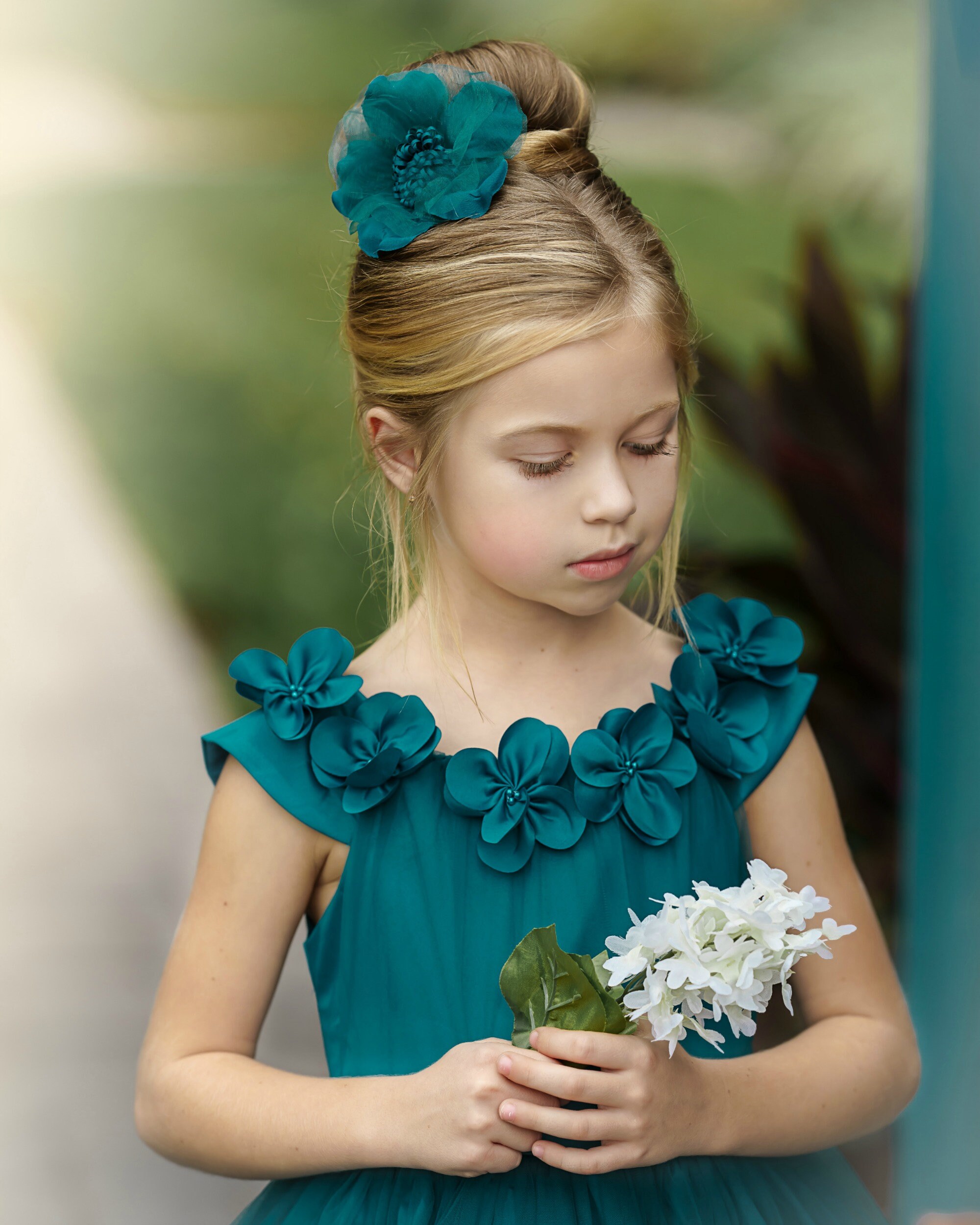 Oyster flower 2025 girl dresses