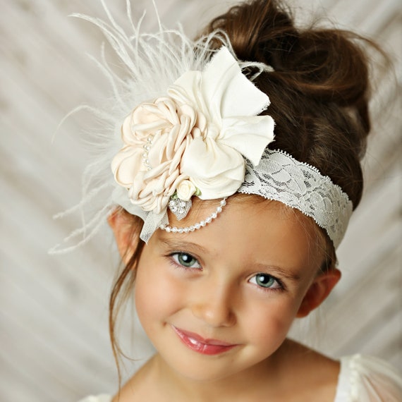 Baby Mädchen Ruffle Blumen Haarband Stirnband Kopfband Blüte Geschenk