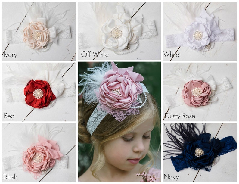 baby headband velvet bow newborn girl big hair bows red turban christmas infant toddler jersey gift cream patterened hairbands hairbows soft shower outfit headwrap box knotted knot band hairband hairwrap  ribbed christening white baptism flower pink