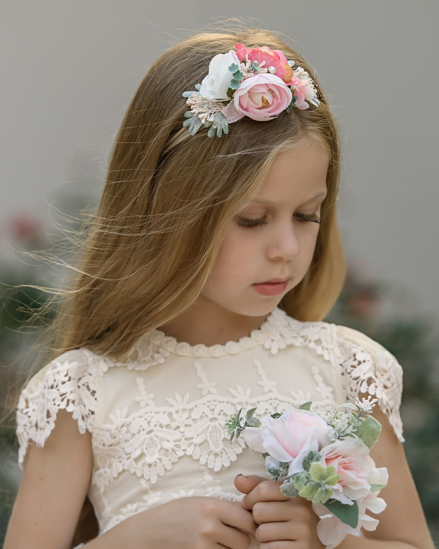ivory-flower-girl-dressivory-lace-flower-girl-dresstulle-etsy-uk
