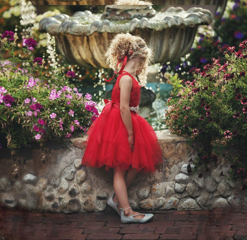 red dresses for toddler girls