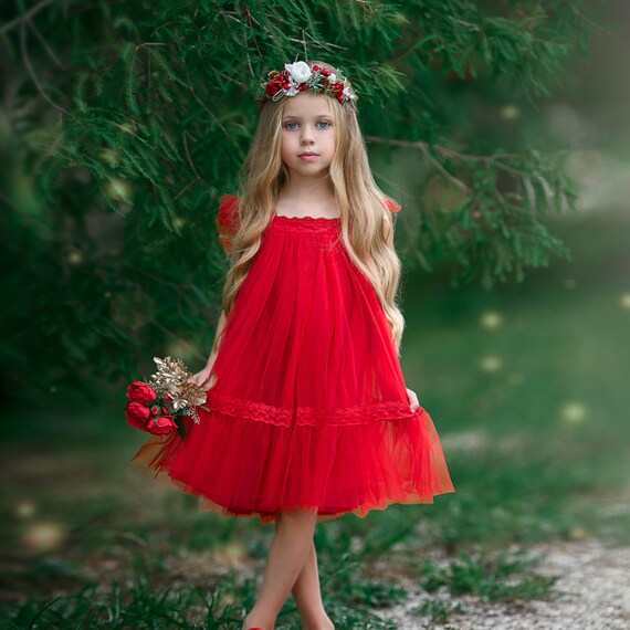 Vestido de niñas de flores rojas vestidos de niña de flores - Etsy España Vestido de niñas de flores rojas vestidos de niña de flores - Etsy España