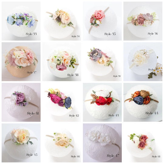 Fascia per capelli per neonati, 2 pezzi, colore bianco, con fiocco in pizzo, morbida, per neonati, per bambini, battesimi, feste, matrimoni, fotografia