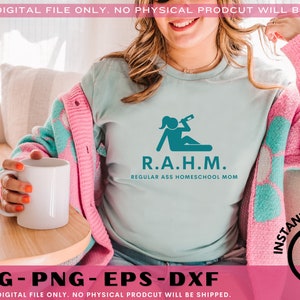 Regular Ass Homeschool Mom svg, mom life svg, homeschooling svg, snarky homeschool svg, homeschool mama, wine mom svg, funny mom svg,