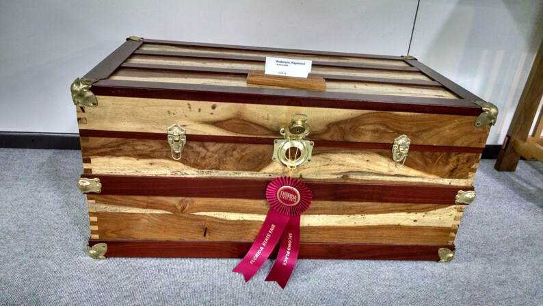 steamer trunk toy box