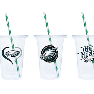 Philadelphia Eagles Disposable Super Bowl Birthday Party Cup