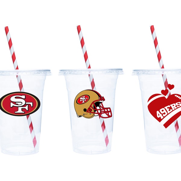 San Francisco 49ers Niners Disposable Super Bowl Birthday Party Cup