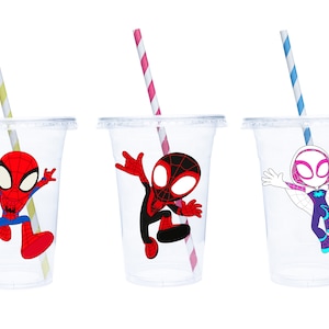 Spidey and His Amazing Friends Disposable Birthday Party Favor Cup