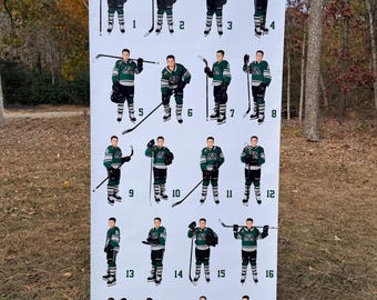 Guía de poses para hockey sobre hielo: elige una pose - Totalmente editable