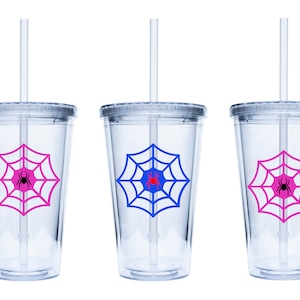 Spider Web 16 oz Tumbler Cup