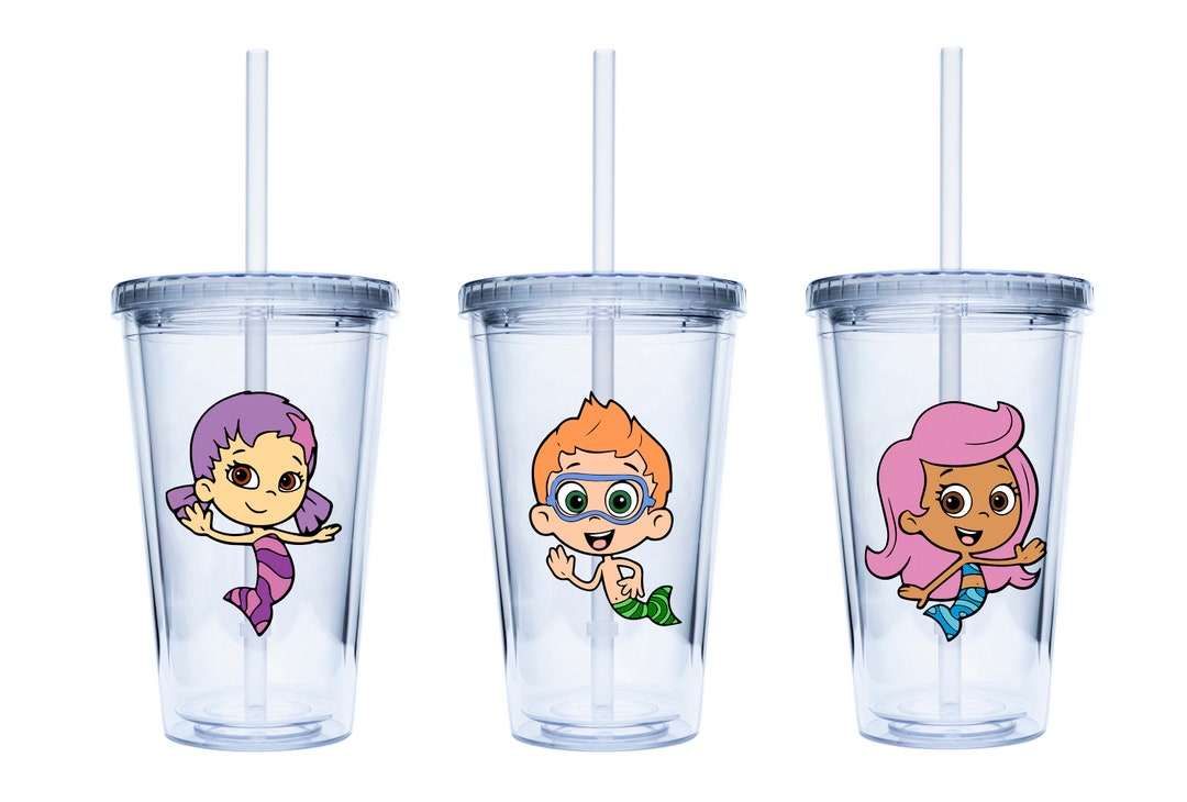 Bubble Guppies 16 Oz Tumbler Cup