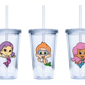Bubble Guppies 16 oz Tumbler Cup
