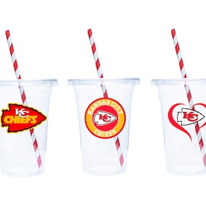 Kansas City Chiefs Disposable Super Bowl Birthday Party Cup