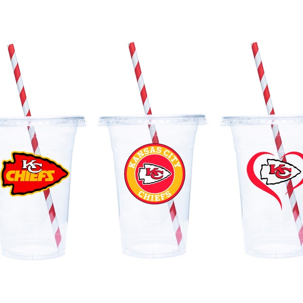 Kansas City Chiefs Disposable Super Bowl Birthday Party Cup