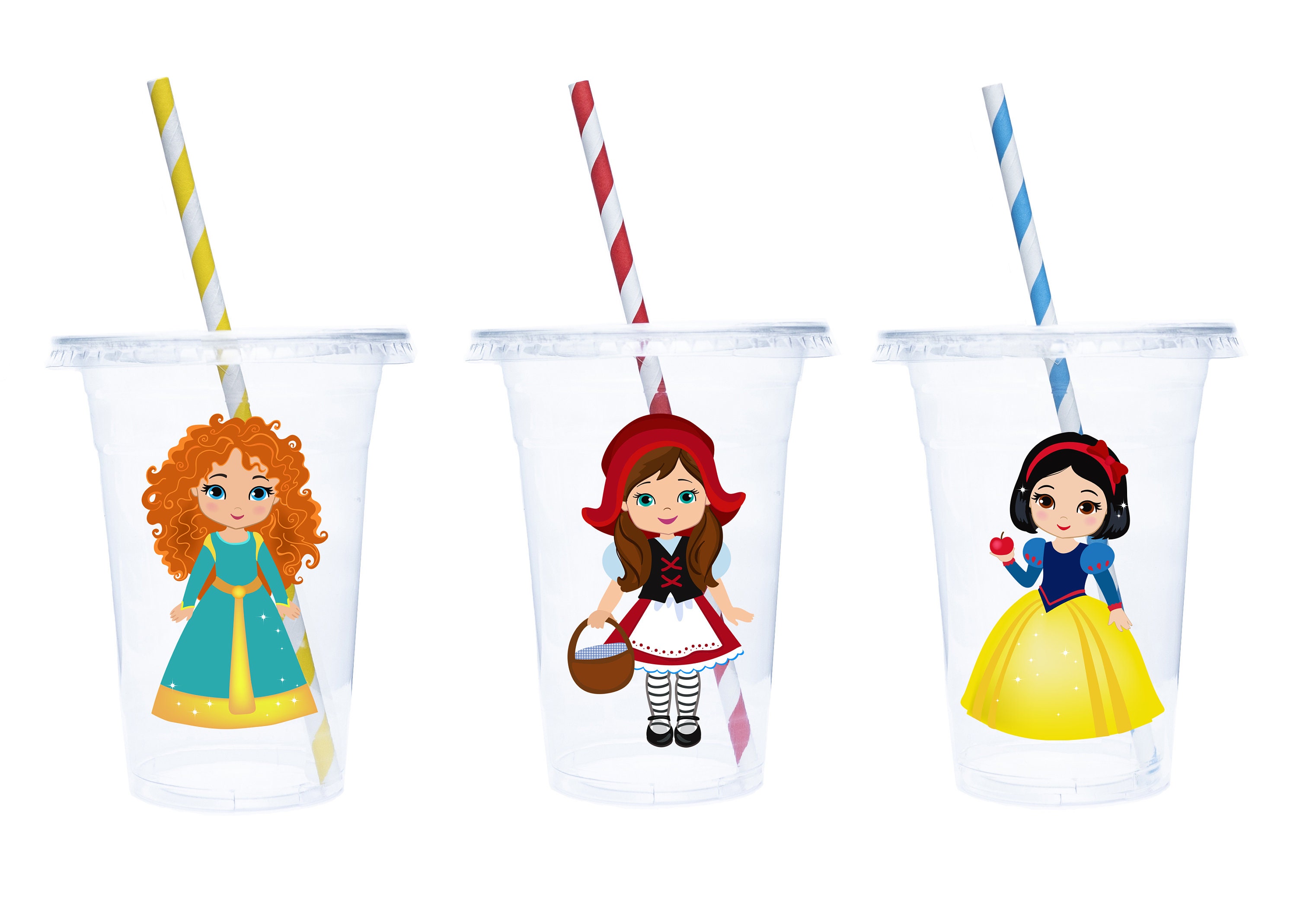 Disney Princess 16 Oz Reusable Cups 6 Pack - Disney Princess Party Favor  Bundle with 16 Oz Cup with …See more Disney Princess 16 Oz Reusable Cups 6