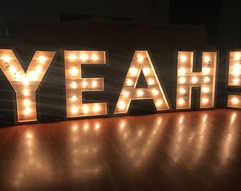 marquee lights etsy