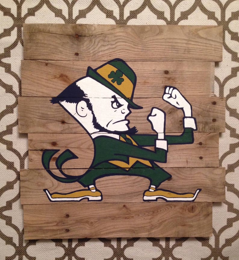 Notre Dame Wood Signs Set of 3 Etsy