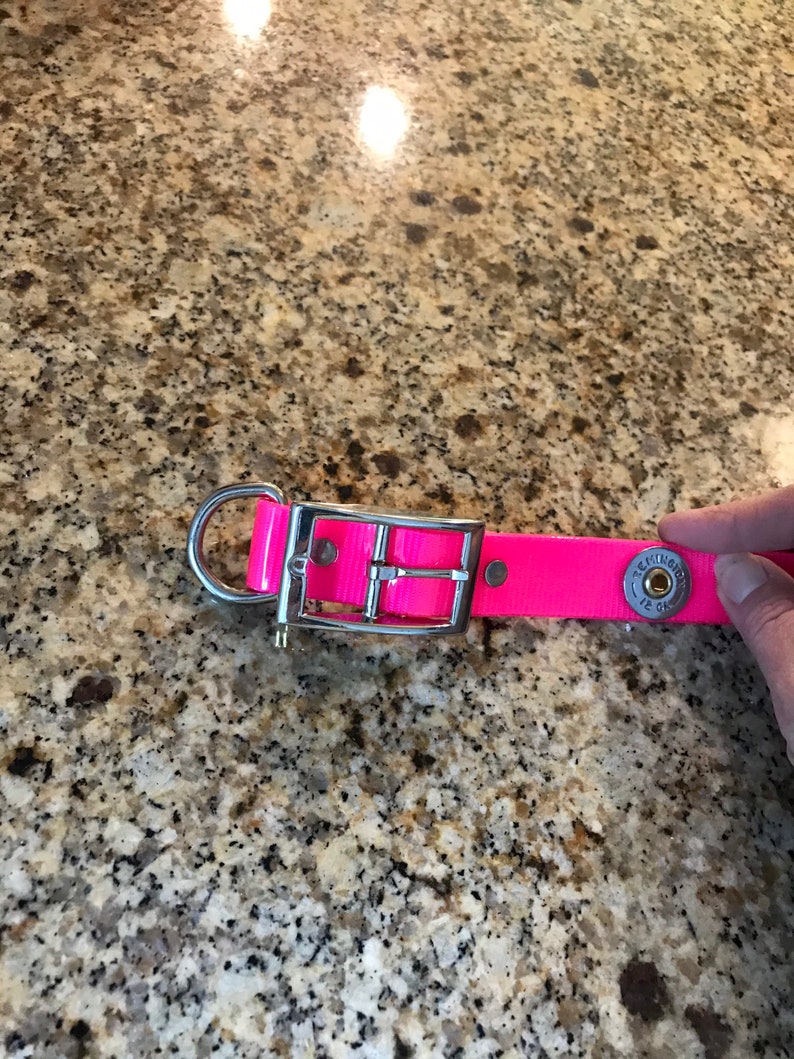 Shotgun Shell Dog Collar Hunting Dog Collar Winchester Etsy