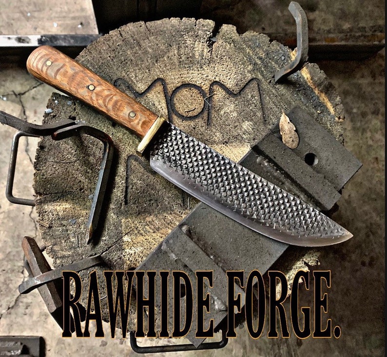 Chef's Knife From a Farrier's Rasp Etsy