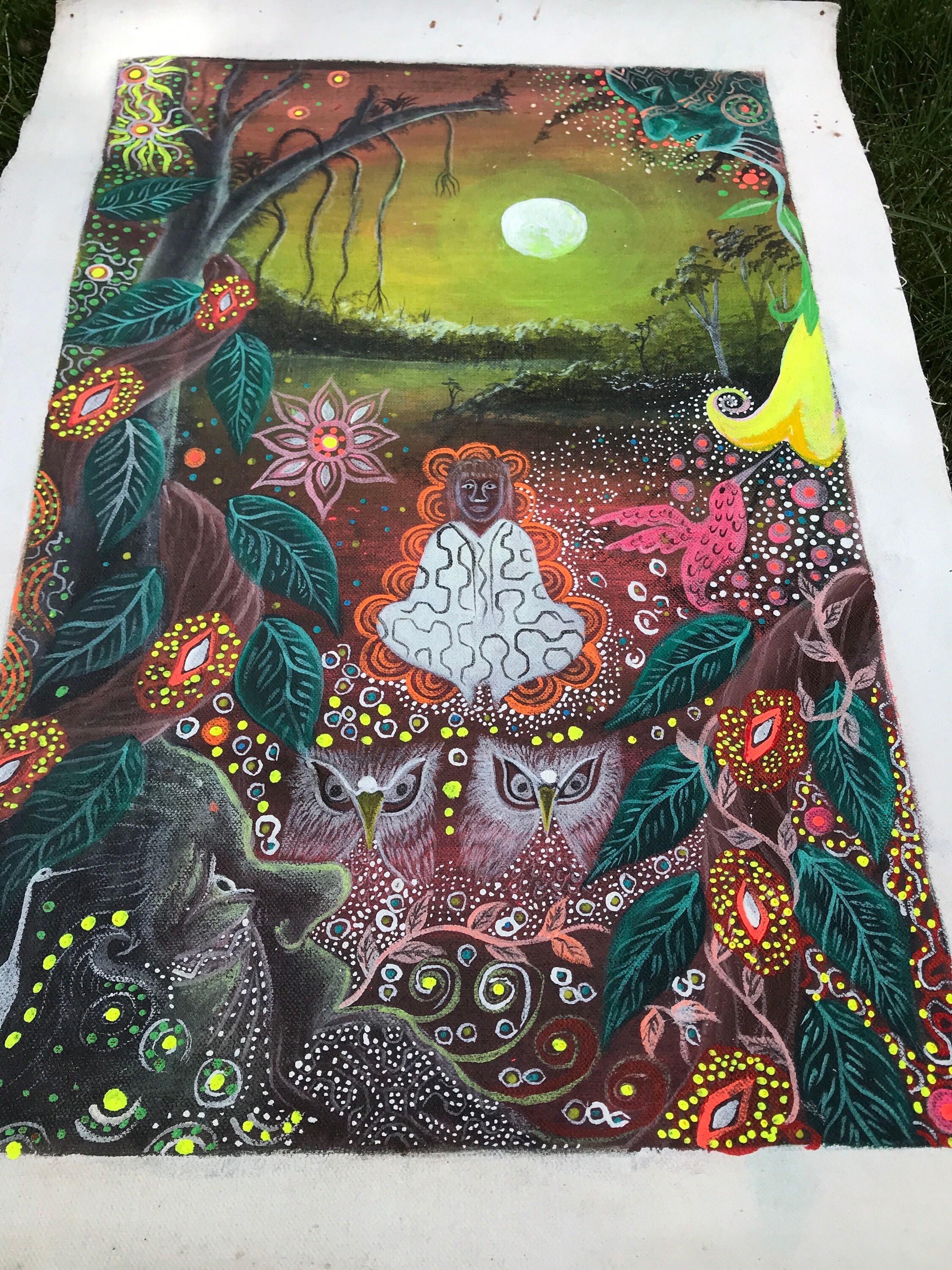 Ayahuasca art - Etsy 日本