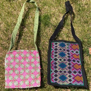Embroidered Shipibo Bags