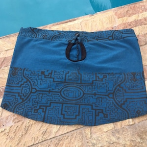 Shipibo Print Crop-tube Top