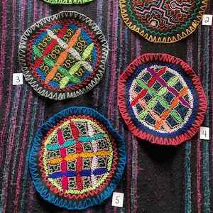 Shipibo Embroidered Patches
