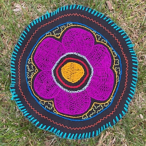 Lg Shipibo Embroidered Patch