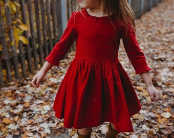 little girls linen dresses