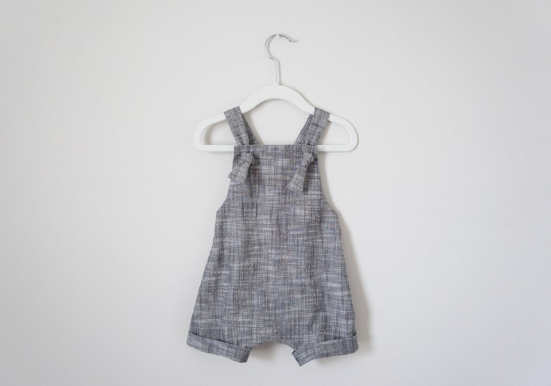 boys linen overalls