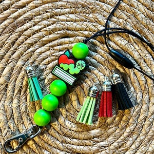 Bookworm Caterpillar Lanyard: Teacher Educator Badge Holder