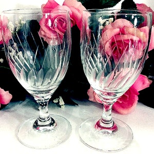Cordial Glasses, Small Stemmed Glasses, Aperitif Glasses, Cocktail Glass, Liqueur Glass, Small Wine Glass, Etched Glasses, Vintage Glass Set