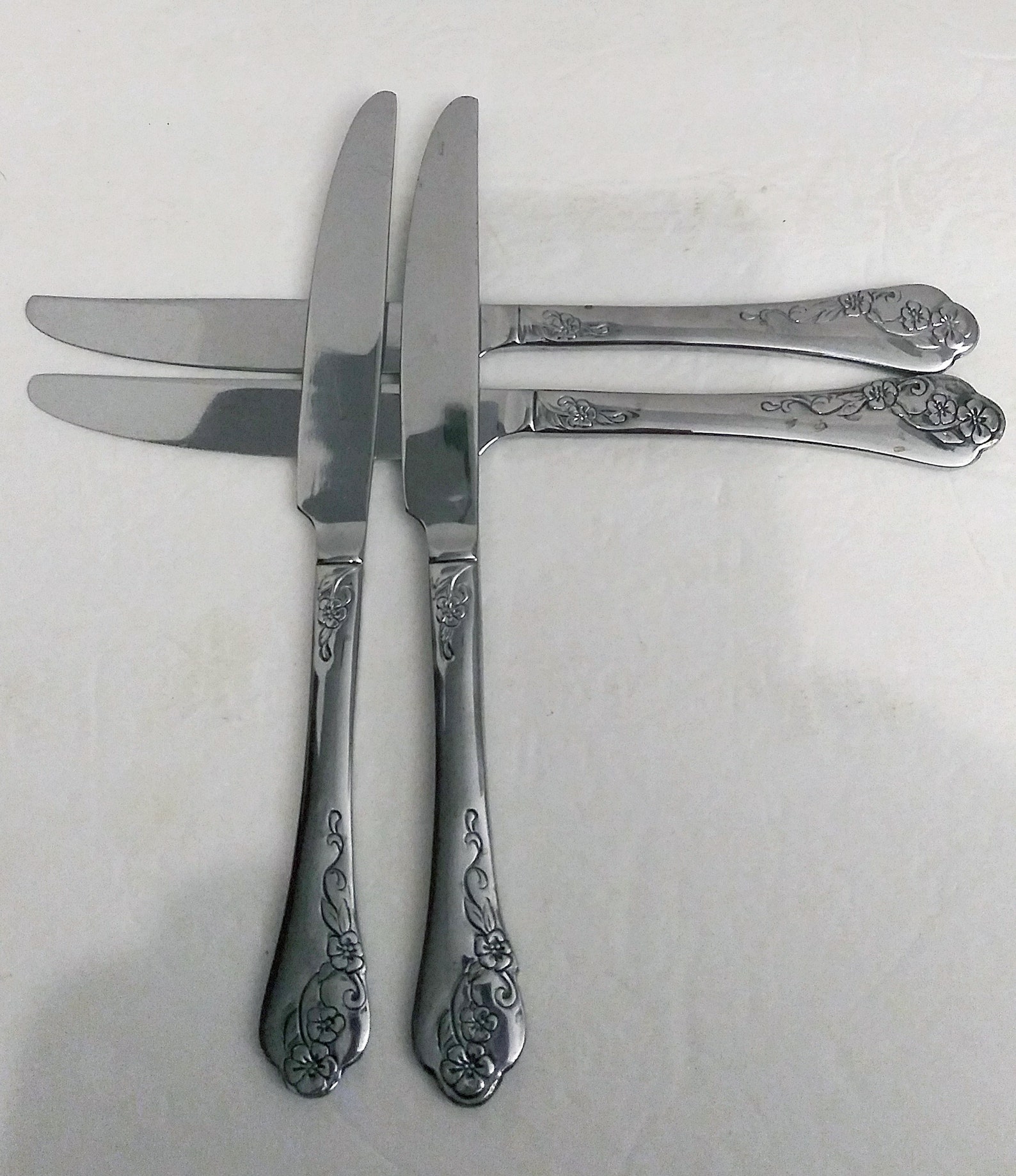 Oneida Dinner Knife Oneida Flatware Vintage Silverware Etsy