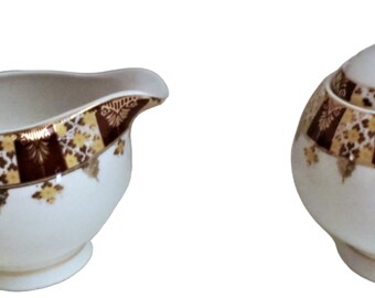 Sugar Creamer Set, Serving Bowl, Unique Creamer Sugar Set with Japanese Soup Bowl, Home Decor, Ramen Bowl, Rice Bowl, Pho Bowl, Noodle Bowl