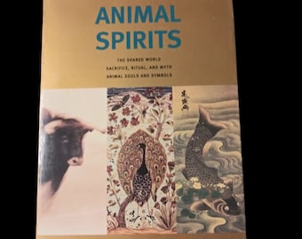 Animal Spirit Guide, First American Edition Book, Animal Symbolism, Totem Animal Soul,  Animal Myths, Nicholas J Saunders, Animal Ritual