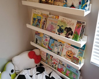 Floating Bookshelf Etsy