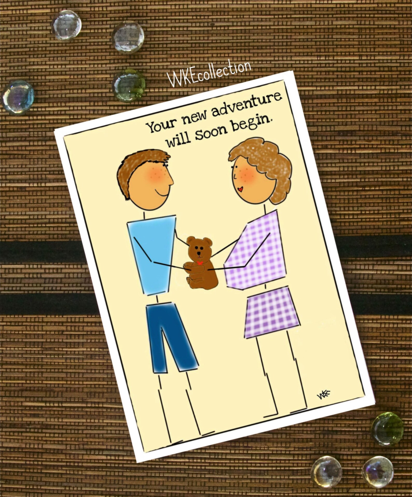 Expecting a Baby 5x7 Greeting Card - Etsy