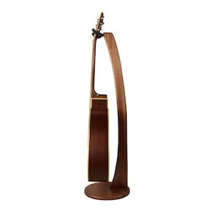 Ruach GS-1 Gitarrenständer aus Holz für Akustische/E-Gitarre - Mahagoni