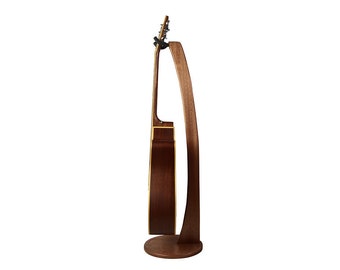 Ruach GS-1 Wooden Acoustic/Electric Guitar Stand - Sapelle