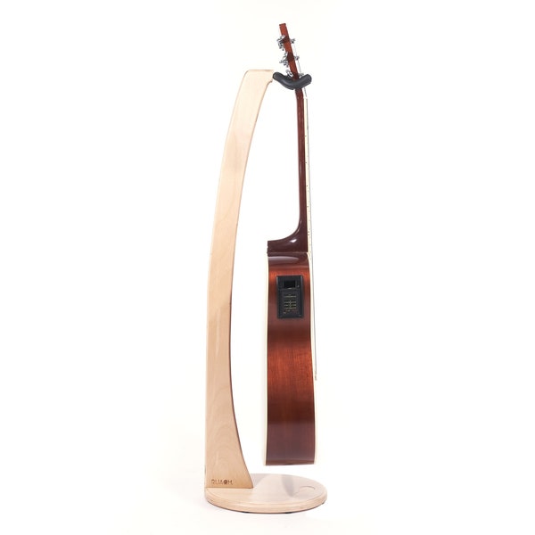 Ruach GS-1 Support pour guitare acoustique/électrique en bois - Bouleau